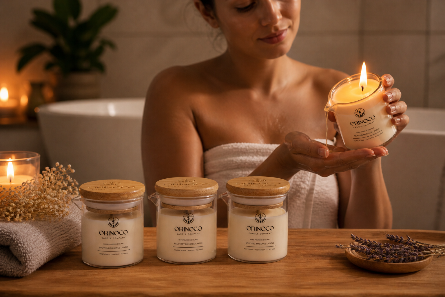 How to Use a Massage Candle Safely