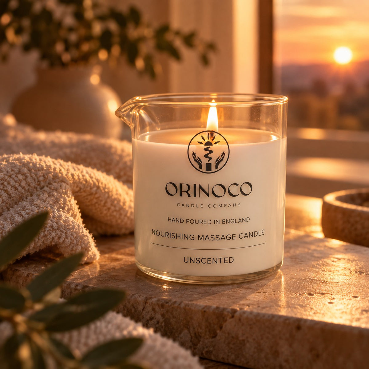 Nourishing Massage Candle - Unscented