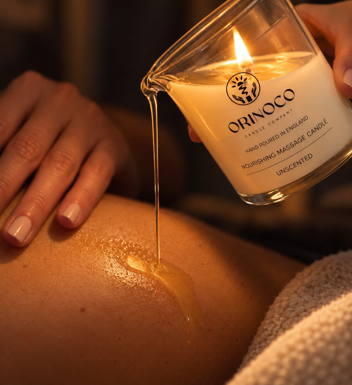 Nourishing Massage Candle - Unscented